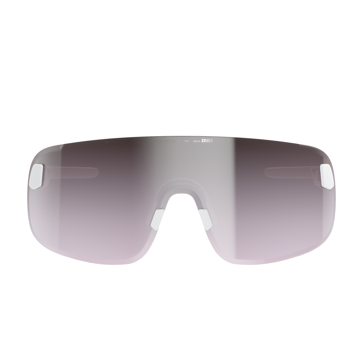 POC ELICIT Brille Weiß Clarity Road Sunny Silver Glas