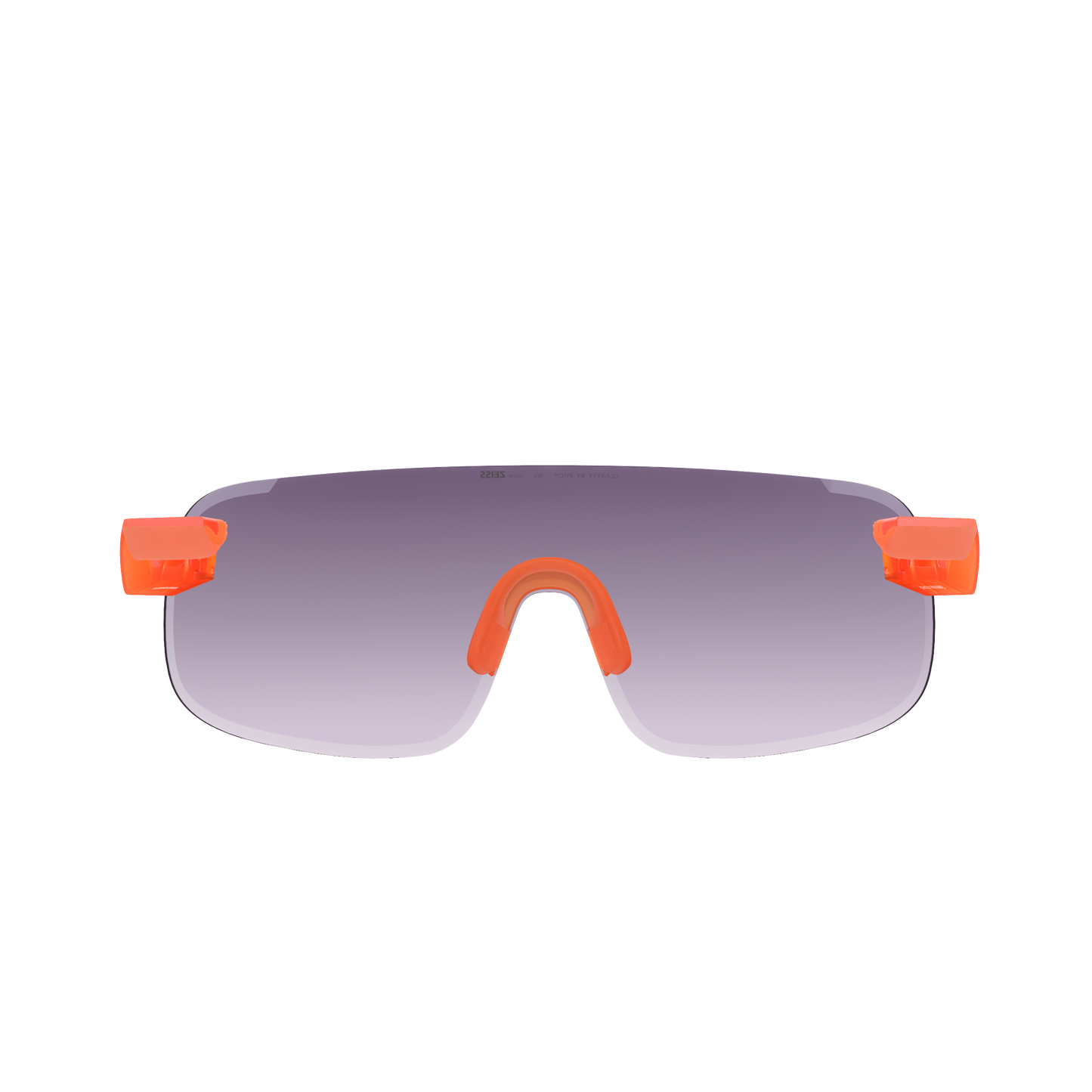Lunettes POC ELICIT + Orange Translucide Verre Clarity Road/ Partly Sunny Gold