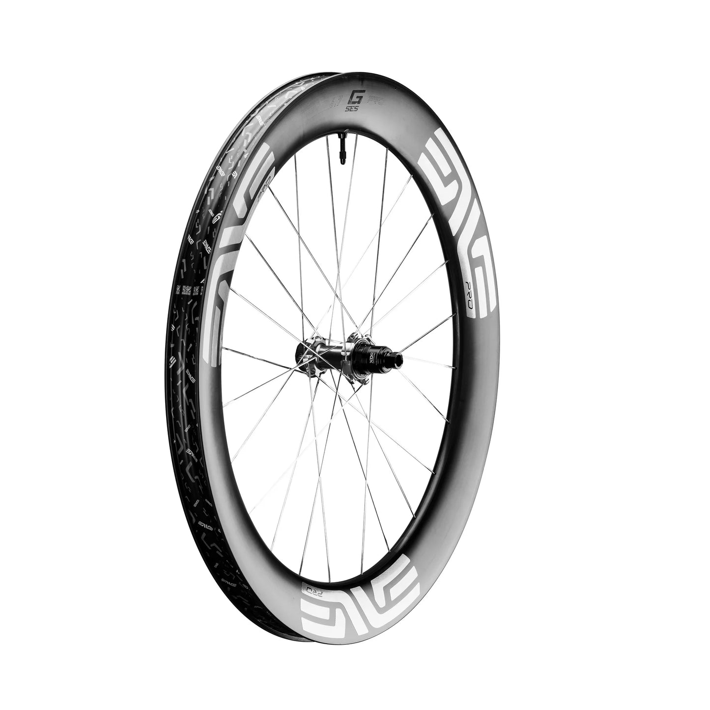 Roue Arrière ENVE G SES 6.7 PRO Tubeless Ready (Center Lock) Noir/Argent