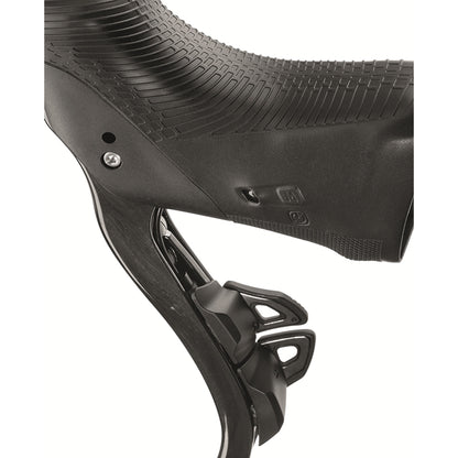 Rechter Hebel und Hinterer Bremssattel 140mm CAMPAGNOLO SUPER RECORD WRL Flat Mount Ohne Scheibe