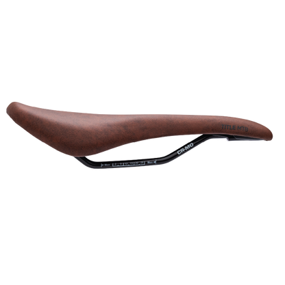 Selle Title ES1 Enduro marron, vue de profil