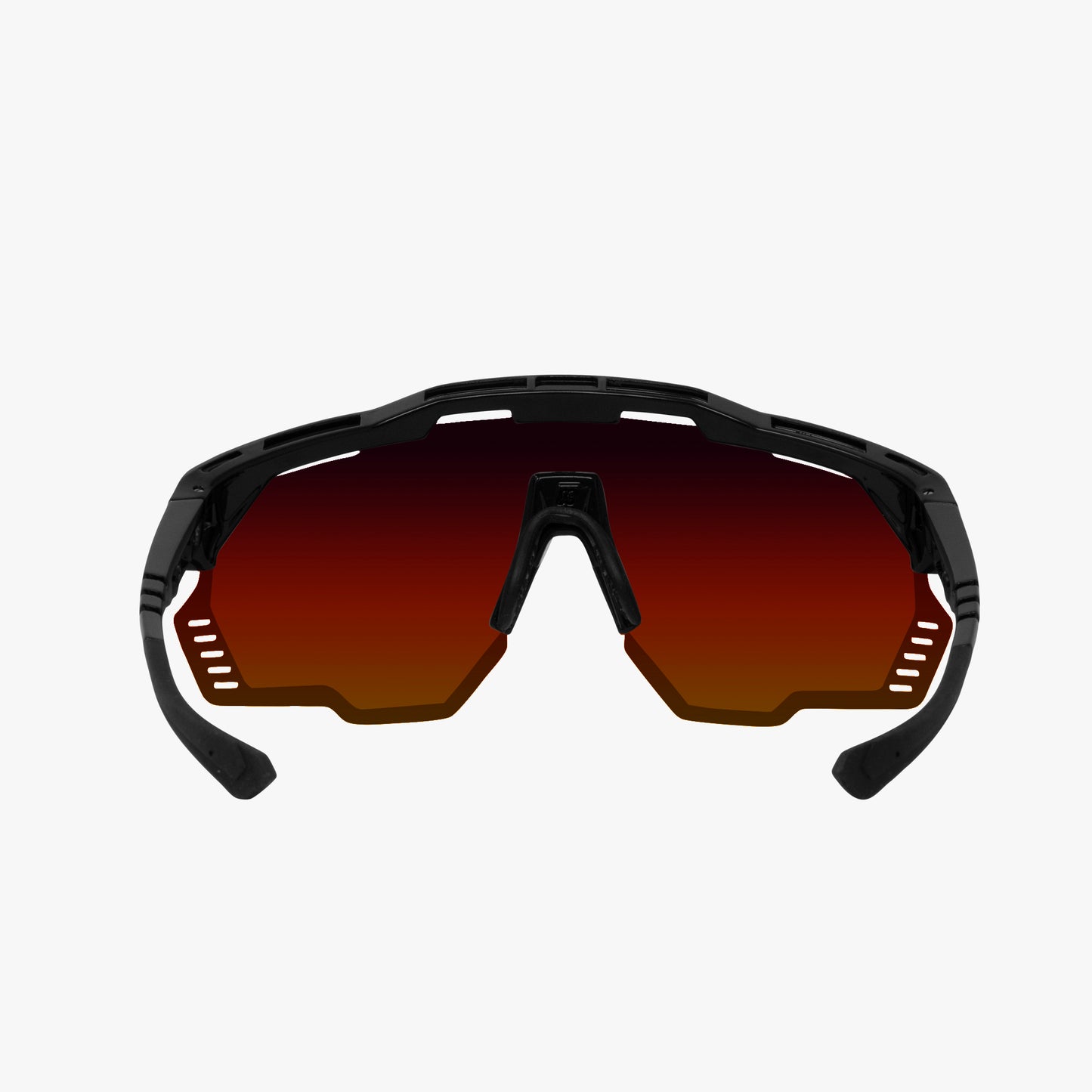 SCICON AEROSHADE KUNKEN Brille Schwarz Multimirror Rot
