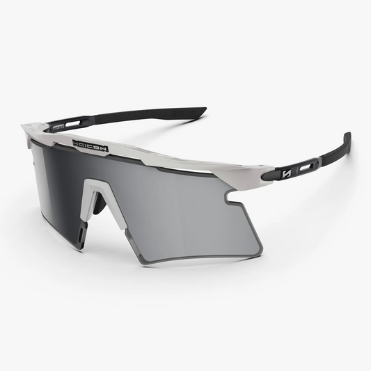 Brille SCICON AEROSHADE 2.0 TITANIUM Weiß Metal Glas Multimirror Silver + Pink