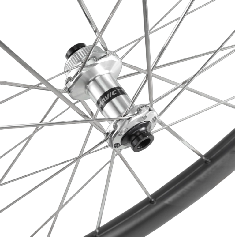 Laufradsatz MAVIC COSMIC SLR 45 Tubeless Ready (Center Lock) Silber