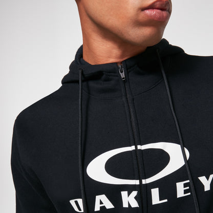 Kapuzenpullover OAKLEY BARK FZ 2.0 Schwarz/Weiß