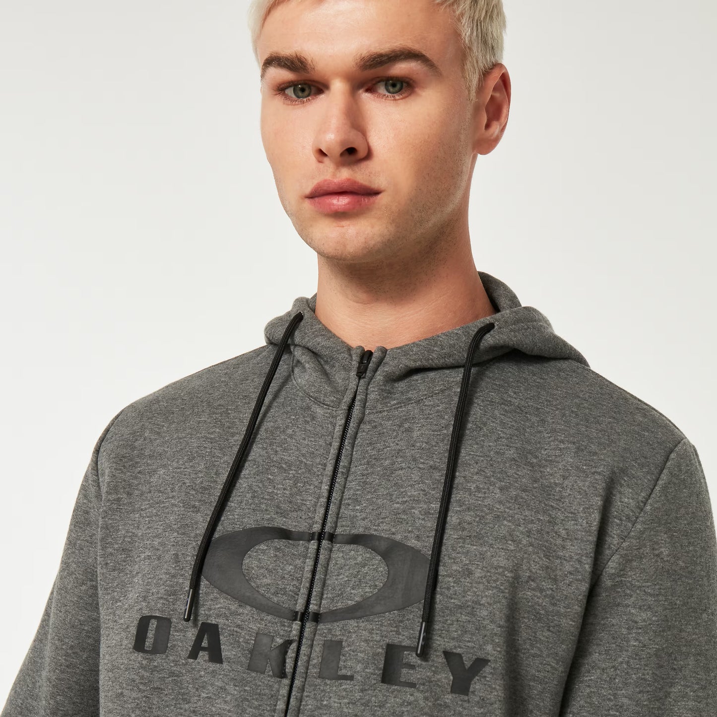 Sweat à Capuche OAKLEY BARK FZ HOODIE 2.0 New Athletic Grey