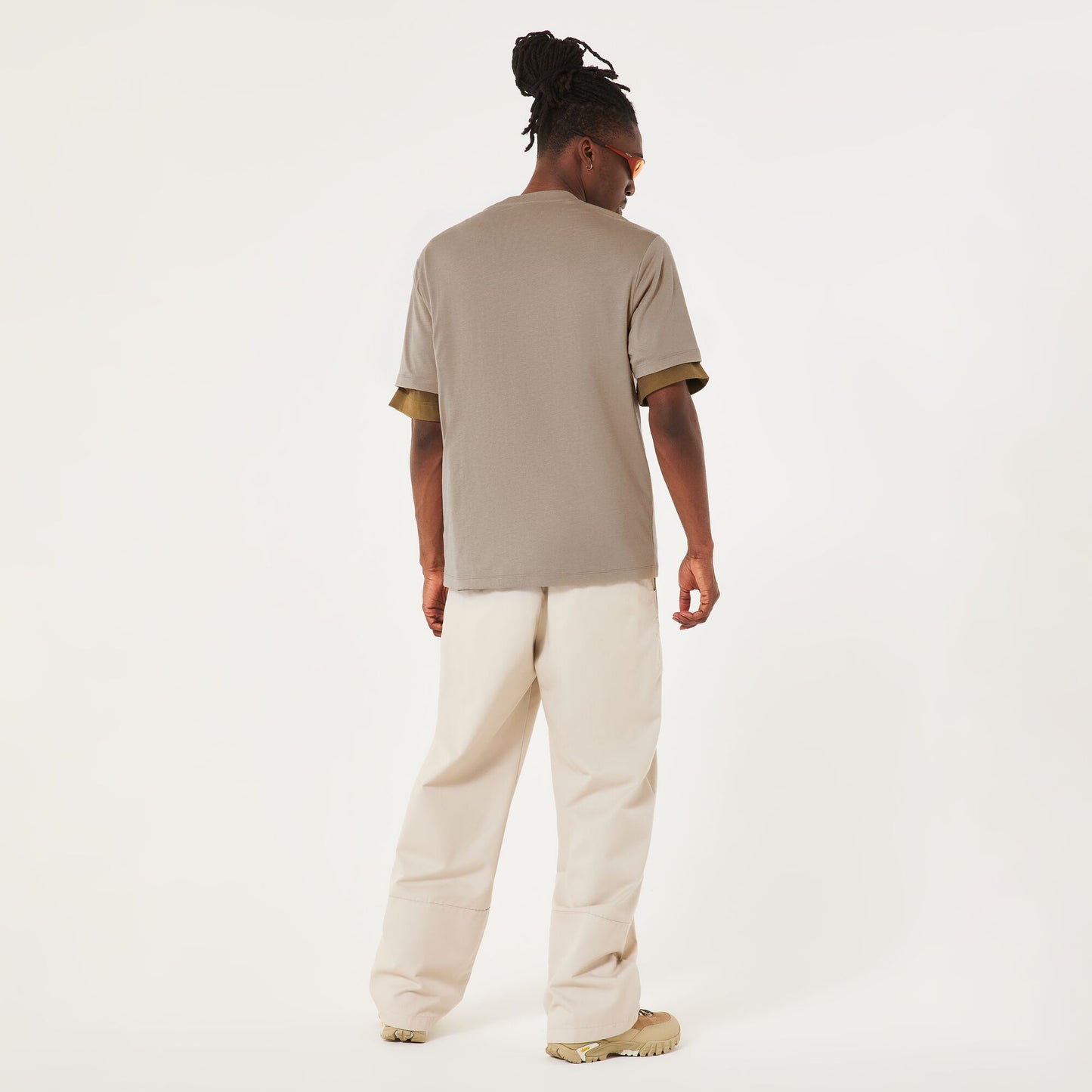 T-Shirt OAKLEY DUALITY B1B Beige Pebble