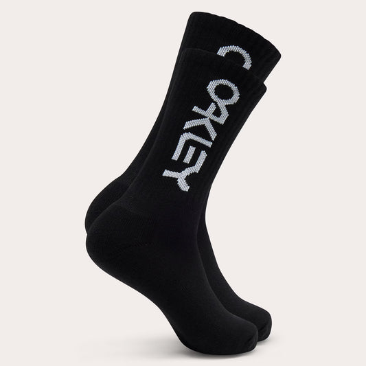Chaussettes OAKLEY B1B SOCKS 2.0 Noir/Blanc (x3 paires)