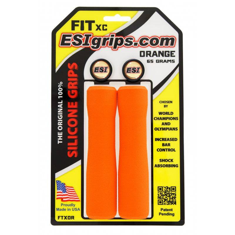 ESI FIT XC Grips (EXTRA CHUNKY/CHUNKY COMBO) 130 mm Orange