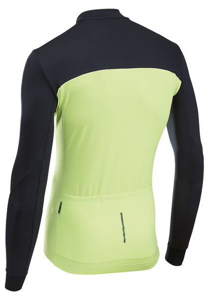 Maillot NORTHWAVE FORCE 2 Manches Longues Jaune/Noir