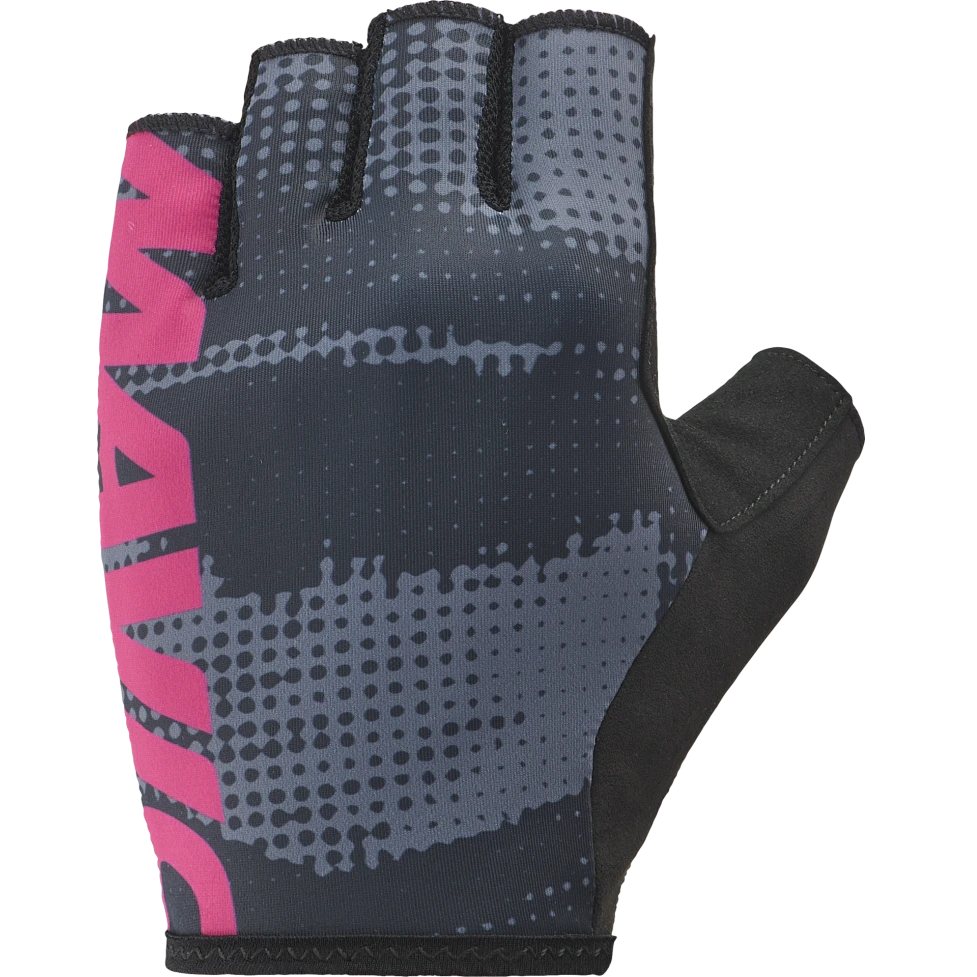 Handschuhe Kurz MAVIC ESSENTIAL PADDED GRAPHIC Grau/Pink