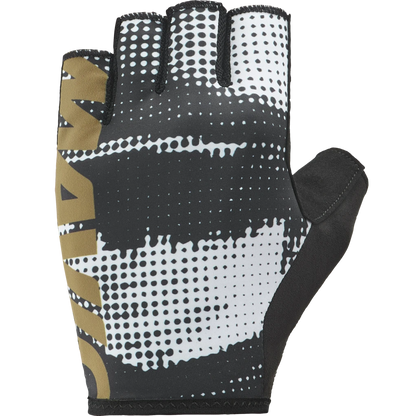 Kurzfingerhandschuhe MAVIC ESSENTIAL PADDED GRAPHIC Schwarz/Weiß
