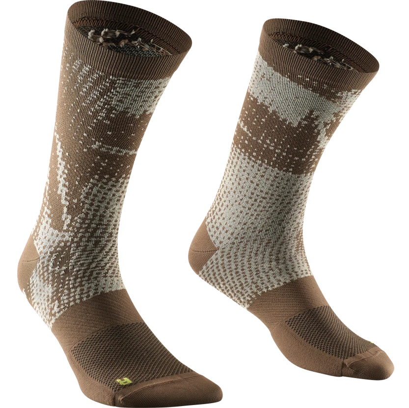 Chaussettes MAVIC ESSENTIAL GRAPHIC Marron