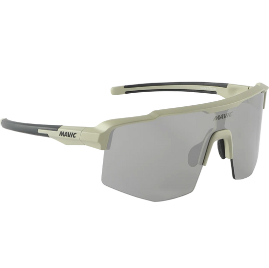 MAVIC MVS SHIELD Brille Grau Glas Silber