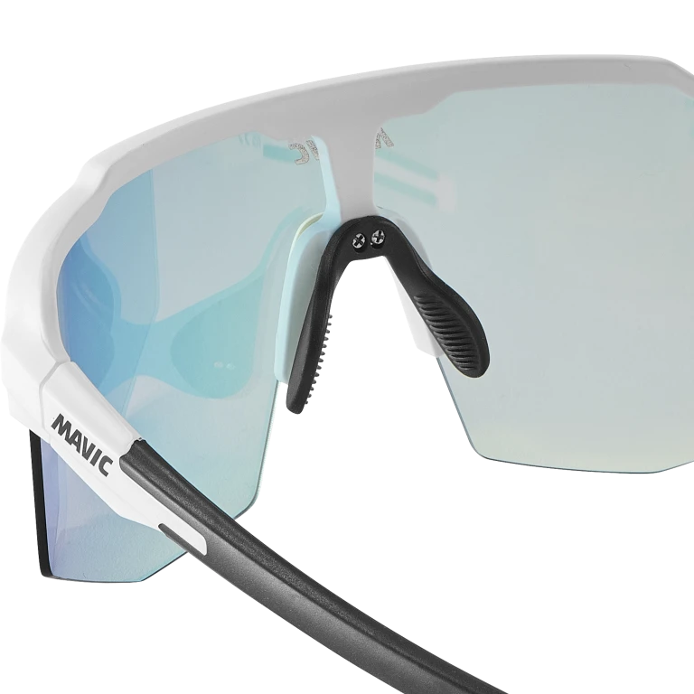 MAVIC MVS SHIELD Brille Weiß Rotes Glas Photochromatisch