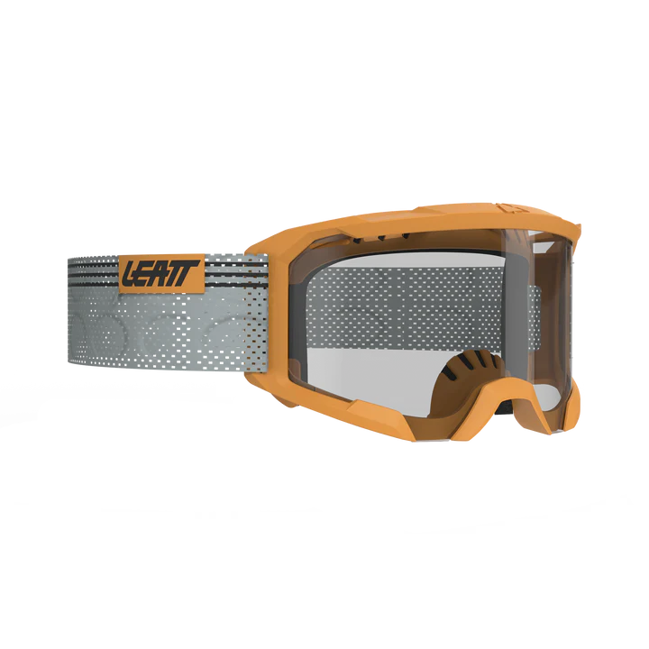 Masque LEATT VELOCITY 4.0 MTB X-FLOW Jaune Écran Transparent