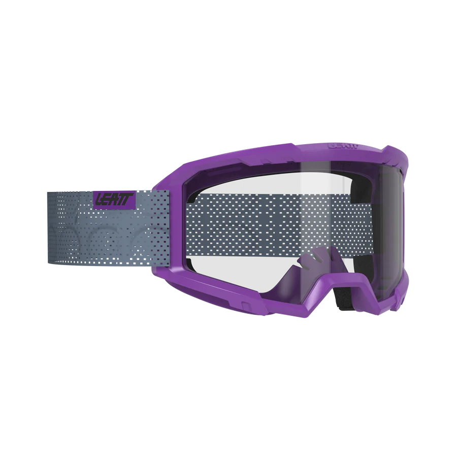 Masque LEATT VIZION 2.0 MTB Violet Écran Transparent