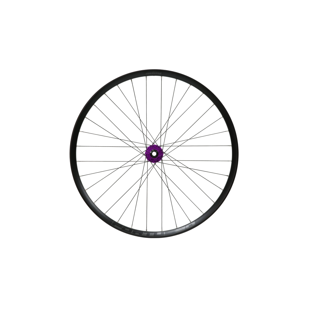 Roue avant HOPE Fortus 30 W 26 pouces, moyeu Pro 5 Violet