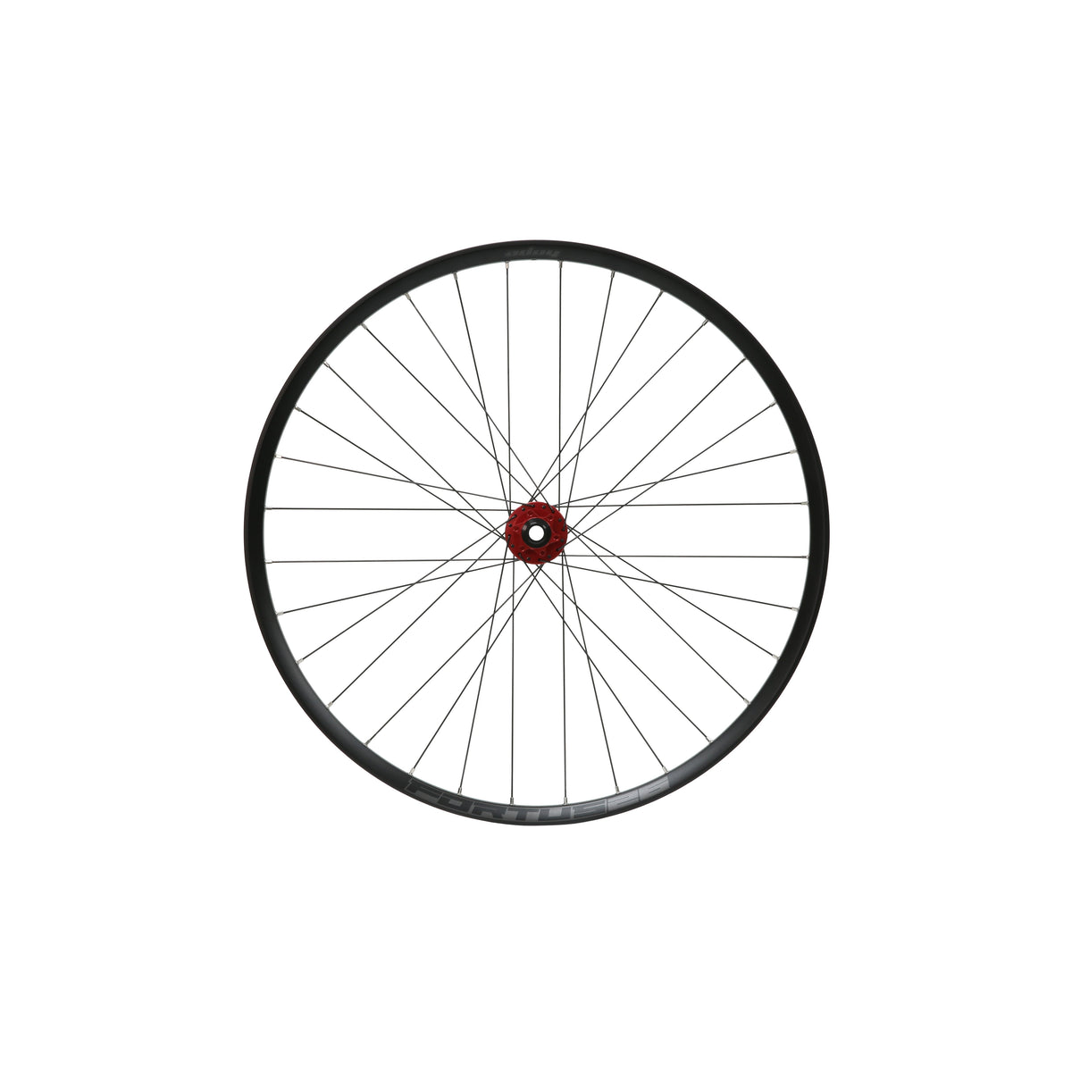 Roue avant HOPE Fortus 26 W 27.5 pouces, moyeu Pro 5 Rouge