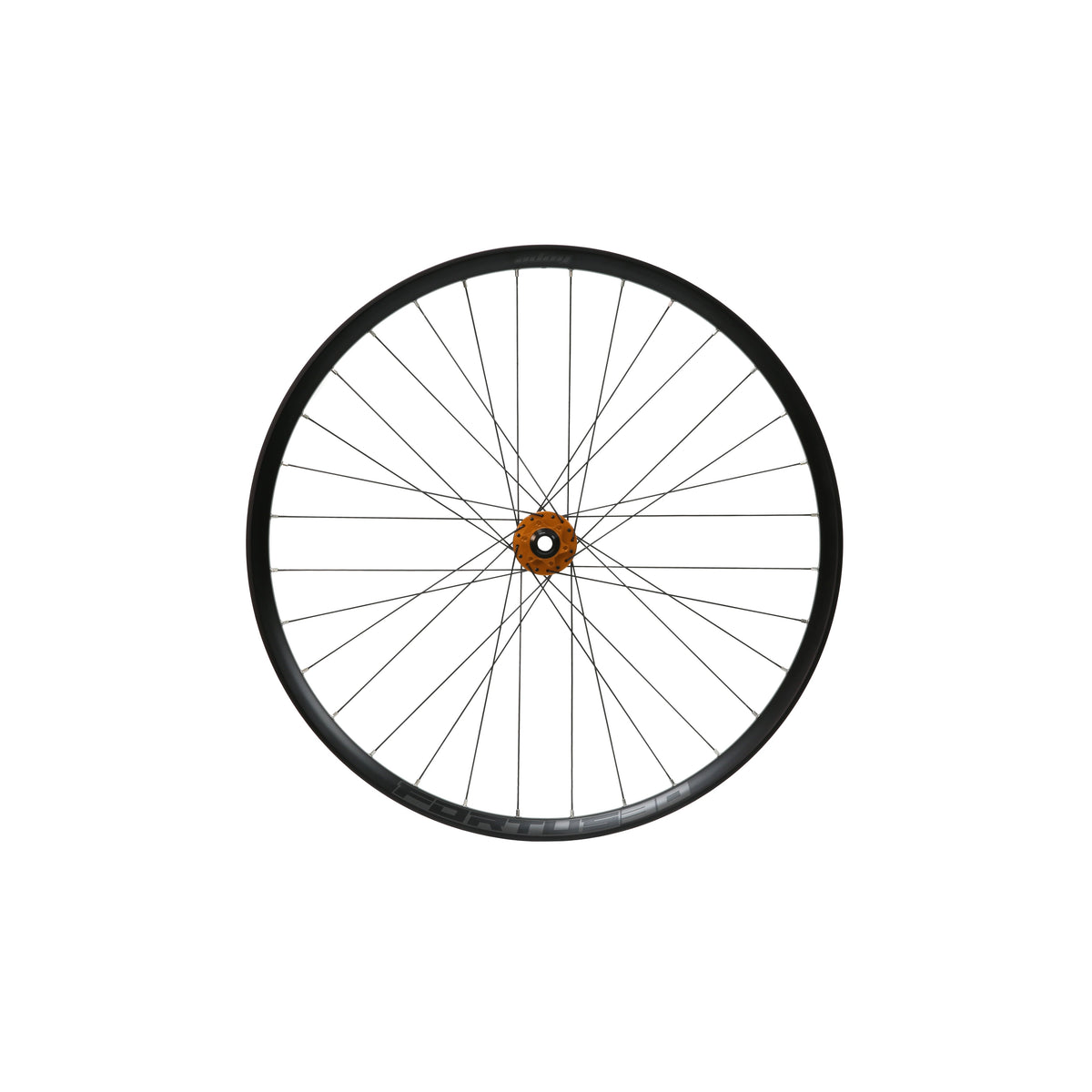 Roue avant HOPE Fortus 30 W 29 pouces, moyeu Pro 5 Orange