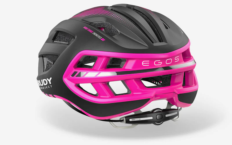 Straßenhelm RUDY PROJECT EGOS Schwarz/Pink