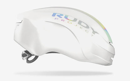 Straßenhelm RUDY PROJECT NYTRON PRO Weiß Iridescent Matt