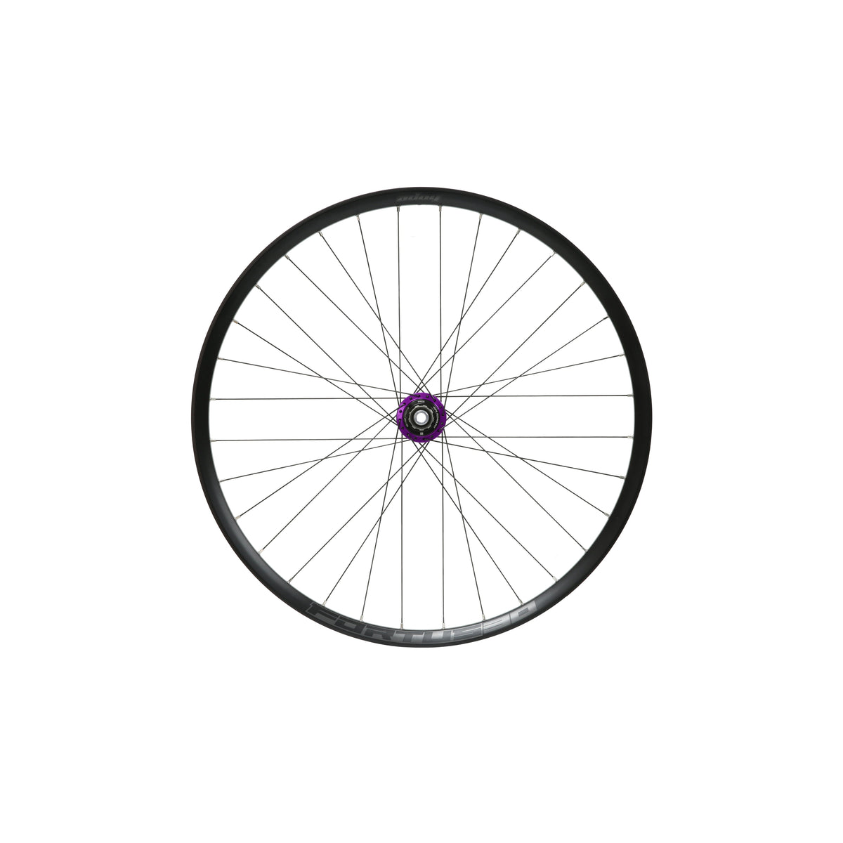 Roue arrière HOPE Fortus 30 W 26 pouces, moyeu Pro 5 Violet