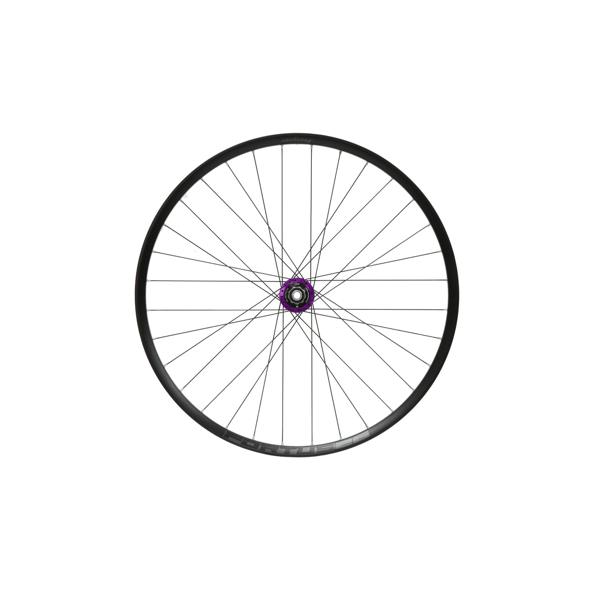 HOPE Fortus 26 W Hinterrad, 27,5 Zoll, Pro 5 Nabe in Violett