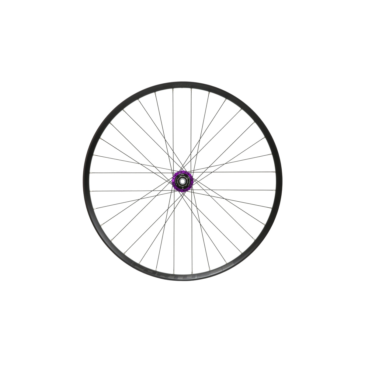 HOPE Fortus 35 W 27,5-Zoll-Hinterrad mit Pro 5 Nabe in Violett