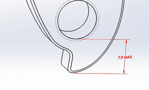 Umwerferhalterung WOLF TOOTH ROADLINK