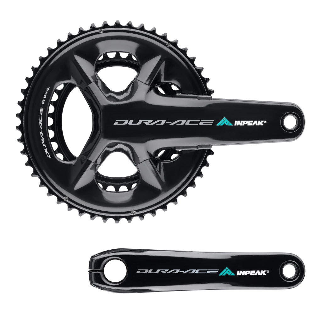 INPEAK POWERCRANK-E TWIN2 LR Leistungsmesser-Kurbelgarnitur Shimano Dura-Ace R9200