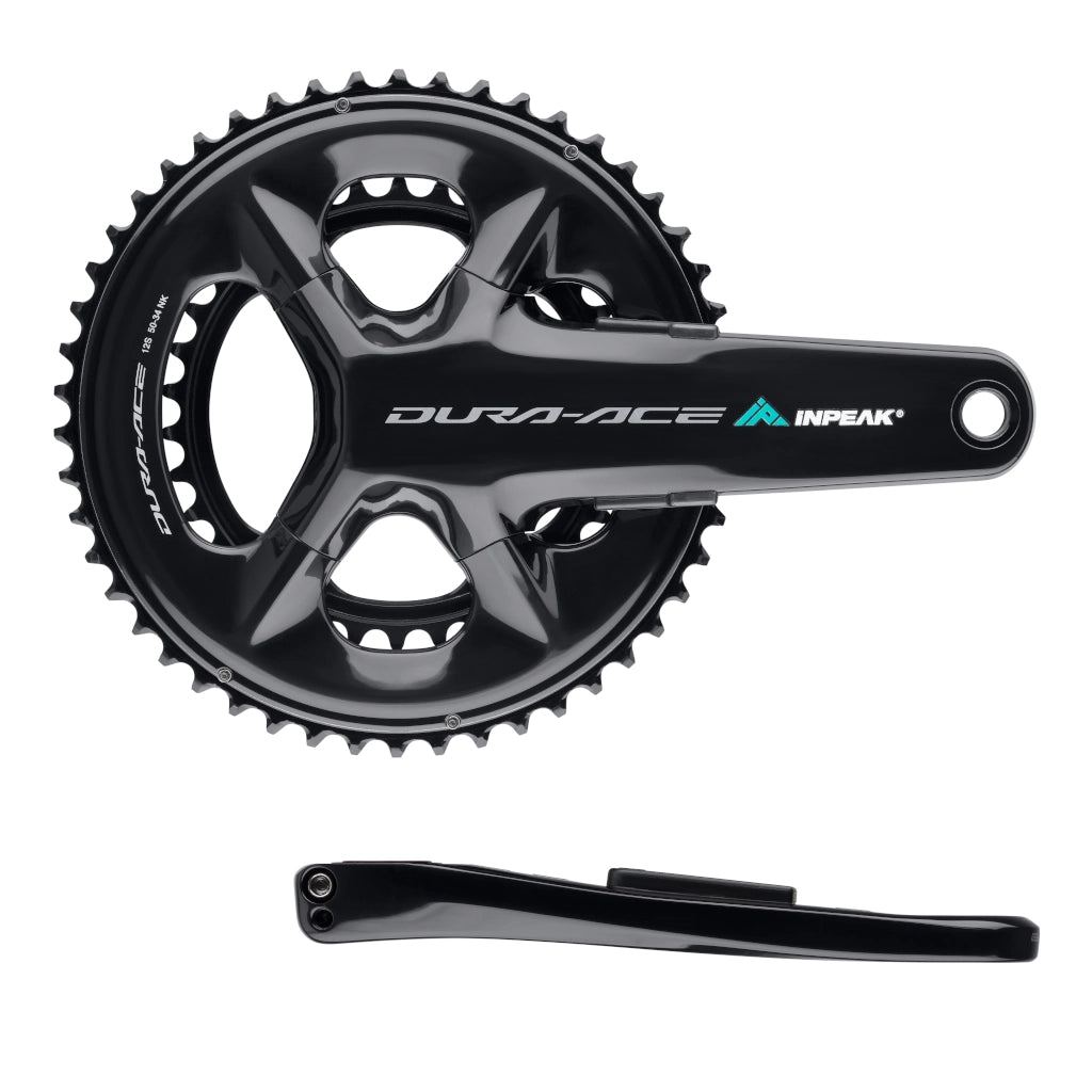 INPEAK POWERCRANK-E TWIN2 LR Leistungsmesser-Kurbelgarnitur Shimano Dura-Ace R9200