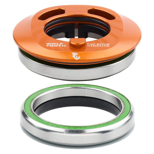 WOLF TOOTH PREMIUM AERO IS52 EN-Route-Steuersatz, Orange