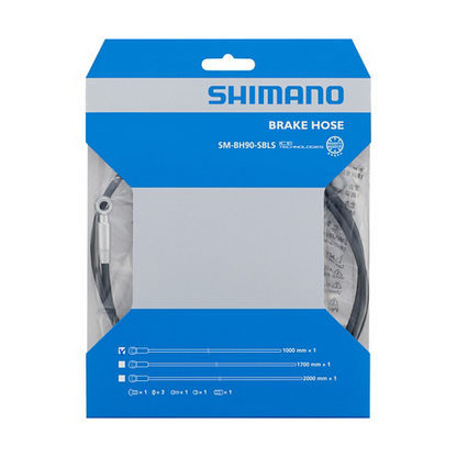 Kit Bremsleitung SHIMANO SM-BH90-SBLS Gerade Banjo Silber