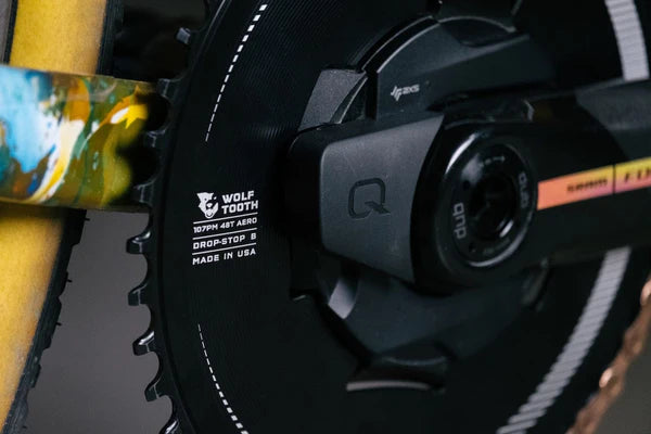 Plateau Mono 12/13V WOLF TOOTH AERO Sram 107mm Capteur de Puissance