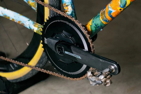 Plateau Mono 12/13V WOLF TOOTH AERO Sram 107mm Capteur de Puissance