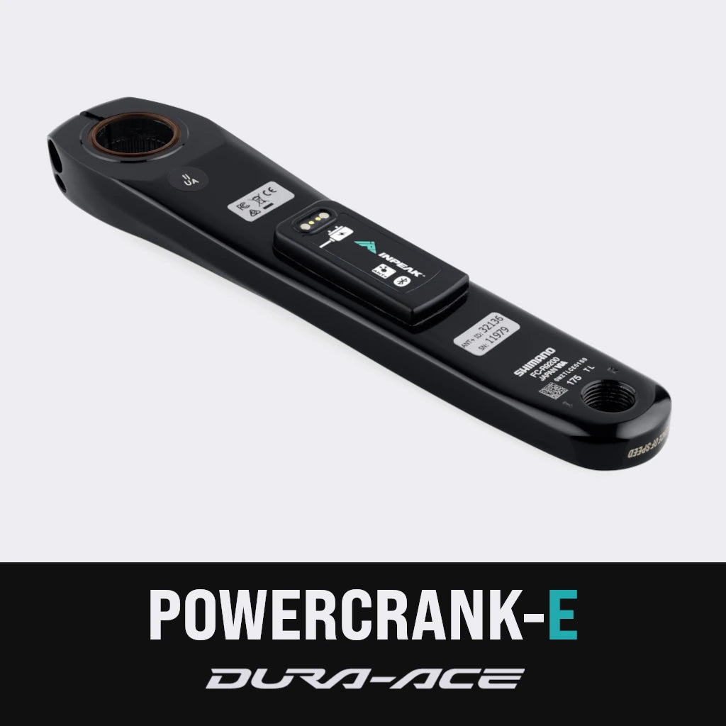 Manivelle Gauche Capteur de Puissance INPEAK POWERCRANK-E Shimano Dura-Ace R9200