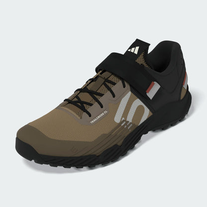 MTB-Schuhe ADIDAS FIVE TEN TRAILCROSS CLIP-IN Braun/Schwarz