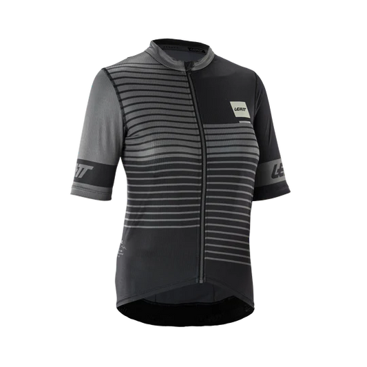 LEATT MTB ENDURANCE 3.0 Damen Kurzarm Trikot Schwarz