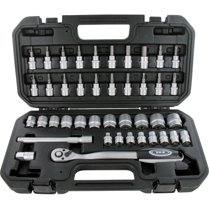 Mallette Clés à Cliquets VAR DV-11900 (42 Pièces)