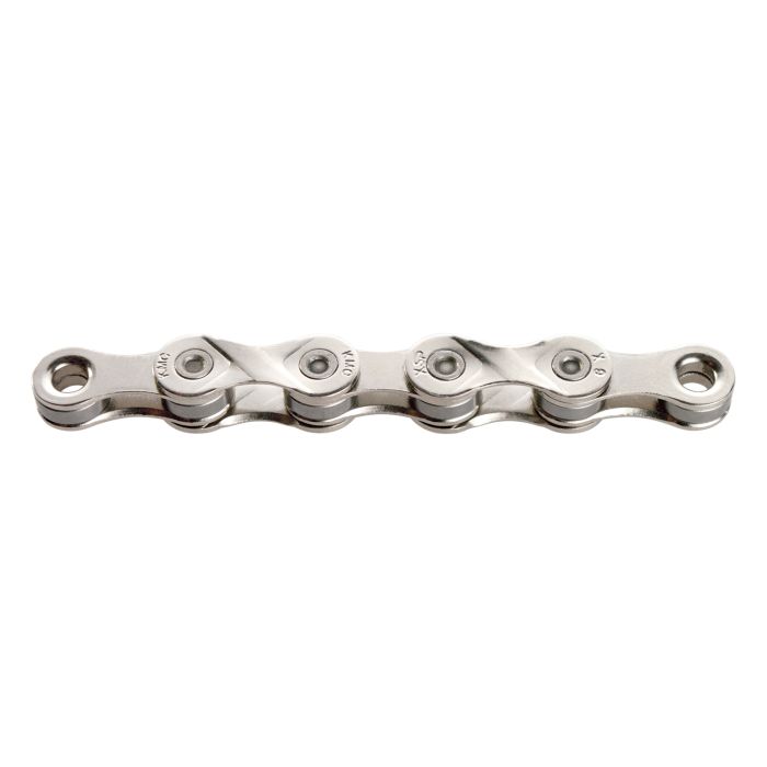 9V-Kette KMC X9 Silber