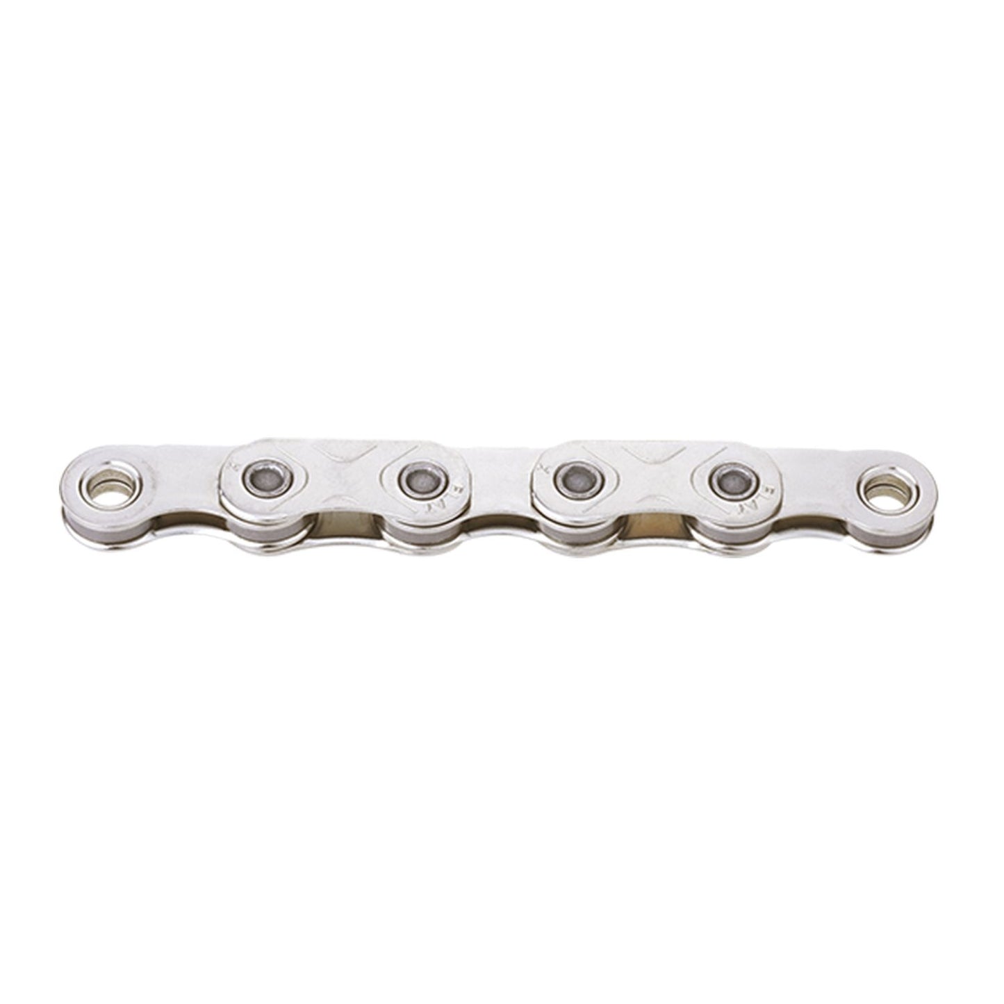 12/13-V-Kette KMC X Flat Waxed Silber