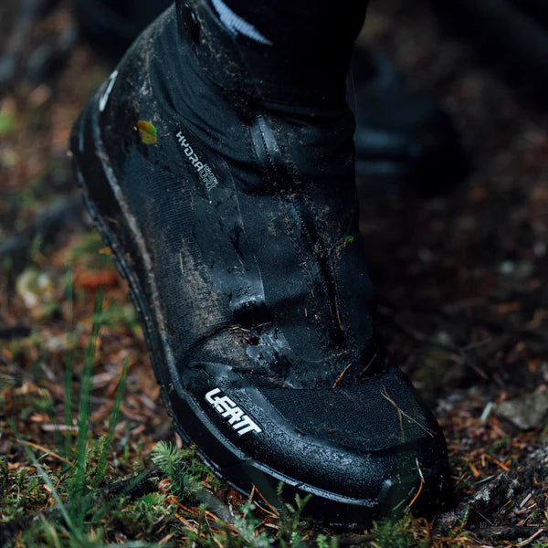 Winter MTB-Schuhe LEATT HYDRADRI 7.0 FLAT PEDALS Schwarz