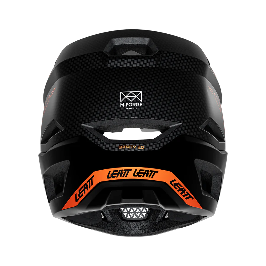 LEATT GRAVITY 6.0 CARBON GLOW MTB-Helm Schwarz/Orange