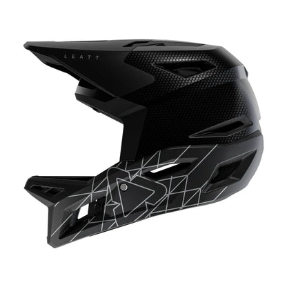 Casque VTT LEATT MTB GRAVITY 6.0 CARBON Stealth Noir/Gris