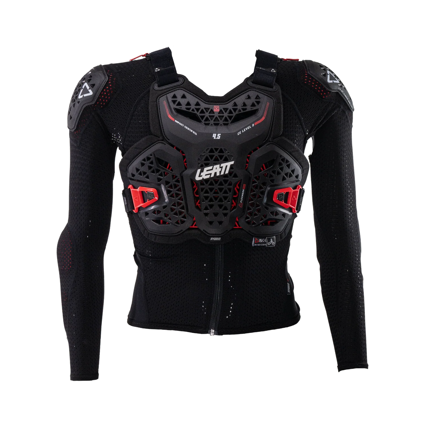 Gilet de Protection LEATT 4.5 HYBRID Junior Noir