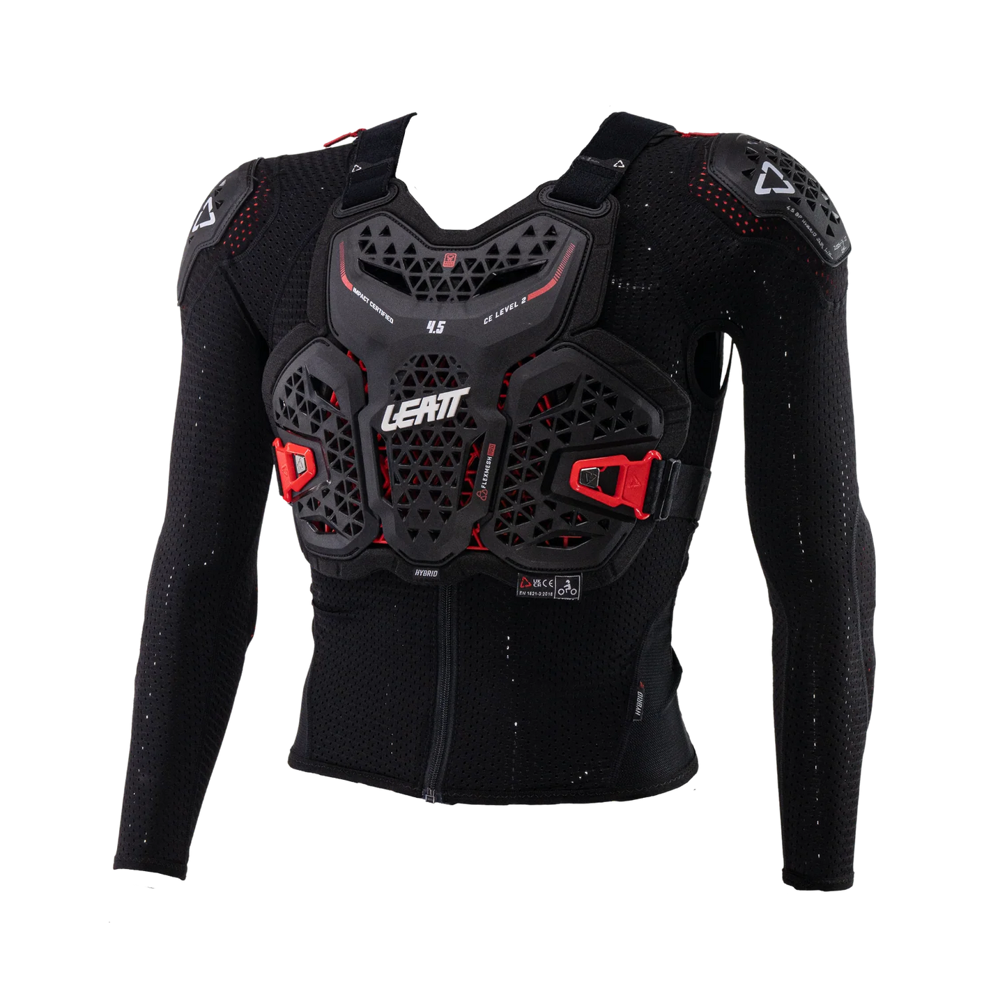 Gilet de Protection LEATT 4.5 HYBRID Junior Noir