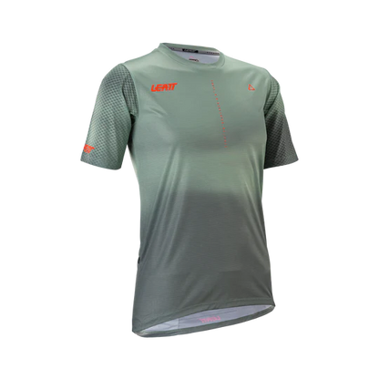 Trikot LEATT MTB TRAIL 3.0 Damen Kurzarm Grün