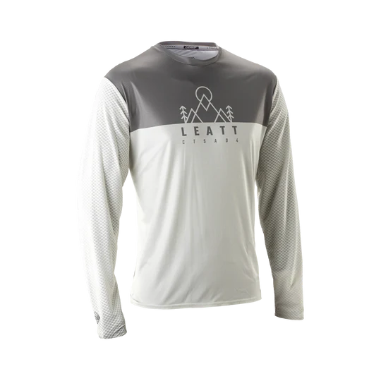 LEATT MTB TRAIL 3.0 Trikot Langarm Weiß