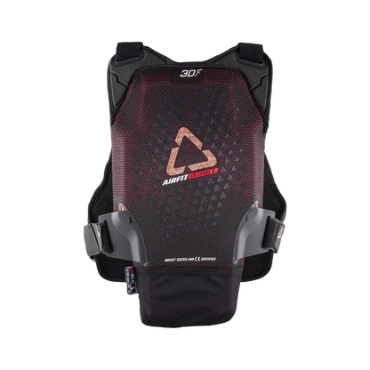 LEATT 3DF AIRFIT EVO Damen-Brustpanzer Schwarz